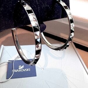 ✨Stunning Vintage Limited Edition Aterlier Swarovski Viktor & Rolf Hoop Earrings